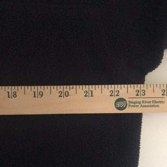 Timberland Weather Gear fleece Men’s Medium 1/4 zip jacket; navy; Vintage, USA. - Picture 12 of 13